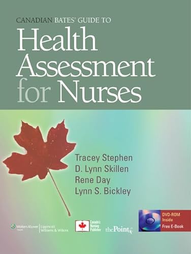 Beispielbild fr Canadian Bates' Guide to Health Assessment for Nurses zum Verkauf von Better World Books: West