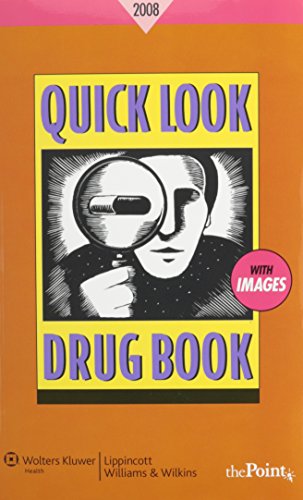 Beispielbild fr Quick Look Drug Book 2008 zum Verkauf von Solomon's Mine Books
