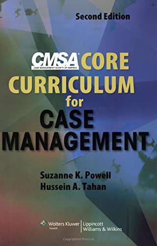 Beispielbild fr CMSA Core Curriculum for Case Management zum Verkauf von SecondSale