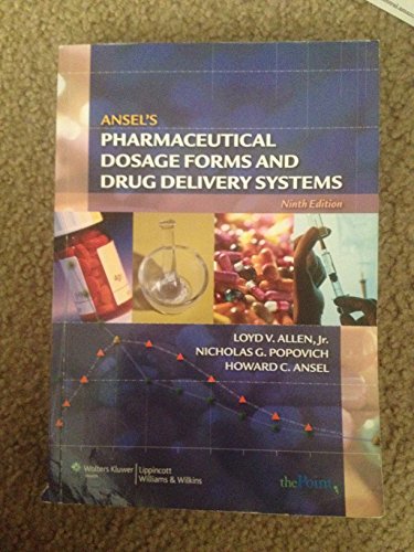 Beispielbild fr Ansel's Pharmaceutical Dosage Forms and Drug Delivery Systems zum Verkauf von Wonder Book