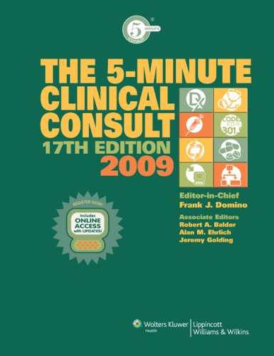 9780781779579: The 5-Minute Clinical Consult: 2009.: 17th Edition (5-minute Consult Series)