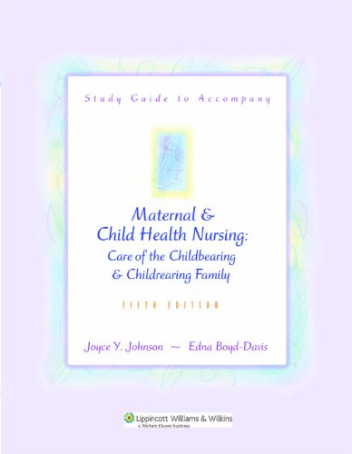 Beispielbild fr Study Guide to Accompany Maternal & Child Health Nursing: Care of the Childbearing & Childrearing Family zum Verkauf von ThriftBooks-Atlanta