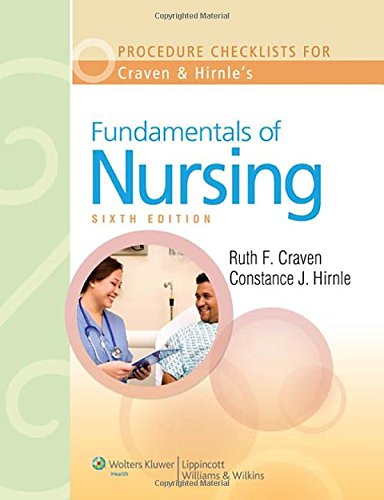 9780781780247: Procedure Checklists for Craven and Hirnle's Fundamentals of Nursing: Human Health and Function