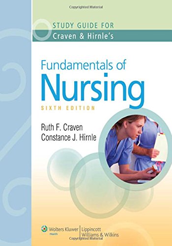 9780781780261: Study Guide to Accompany Craven and Hirnle's Fundamentals of Nursing: Human Health and Function