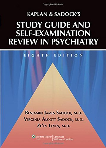 Imagen de archivo de Kaplan and Sadock's Study Guide and Self-Examination Review in Psychiatry (STUDY GUIDE/SELF EXAM REV/ SYNOPSIS OF PSYCHIATRY (KAPLANS)) a la venta por HPB-Red
