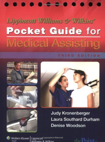 Imagen de archivo de Lippincott Williams & Wilkins' Pocket Guide for Medical Assisting a la venta por Once Upon A Time Books
