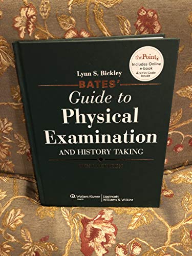 Beispielbild fr Bates' Guide to Physical Examination and History Taking zum Verkauf von Better World Books