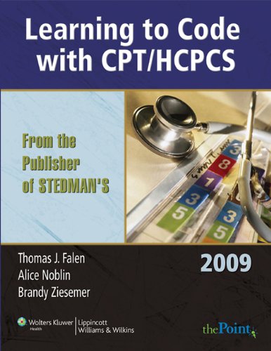 Stock image for Learning to Code with CPT/HCPCS 2009 for sale by Redux Books