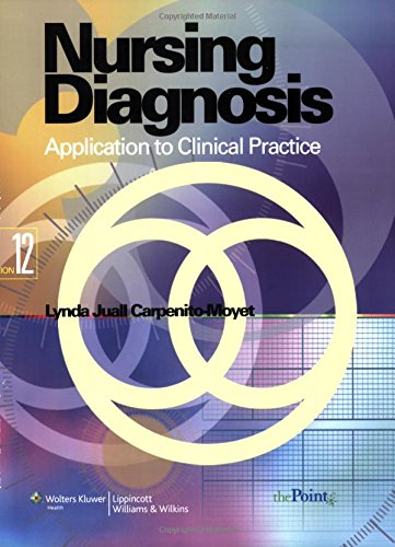 Beispielbild fr Nursing Diagnosis : Application to Clinical Practice zum Verkauf von Better World Books