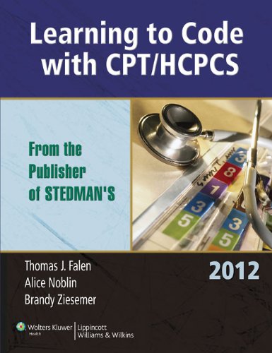 Stock image for Learning to Code with CPT/HCPCS 2012 for sale by Once Upon A Time Books