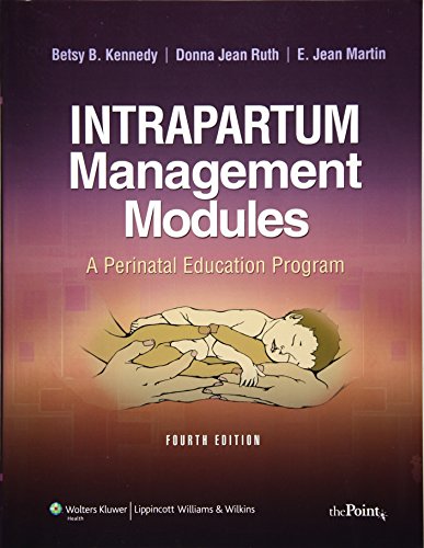 Beispielbild fr Intrapartum Management Modules: A Perinatal Education Program zum Verkauf von HPB-Red