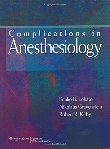 Stock image for Complications in Anesthesiology for sale by Better World Books Ltd