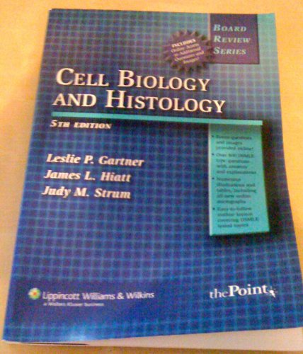 Imagen de archivo de BRS Cell Biology and Histology a la venta por Better World Books