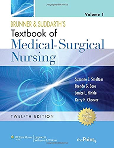 9780781785907: Brunner and Suddarth's Textbook of Medical-surgical Nursing: 2 Volume Set