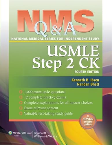 9780781787390: NMS Q&A Review for USMLE Step 2 CK (National Medical Series for Independent Study)