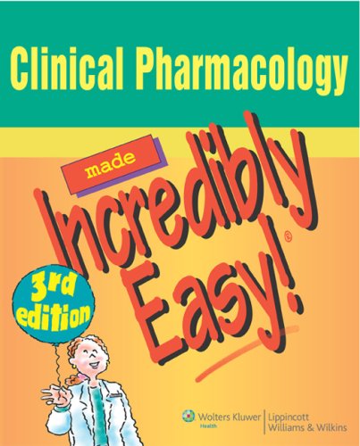 Imagen de archivo de Clinical Pharmacology Made Incredibly Easy! a la venta por Ergodebooks