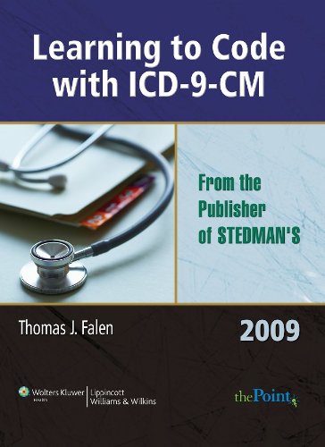 Stock image for Learning to Code with ICD-9-CM 2009 (Point (Lippincott Williams & Wilkins)) for sale by HPB-Red