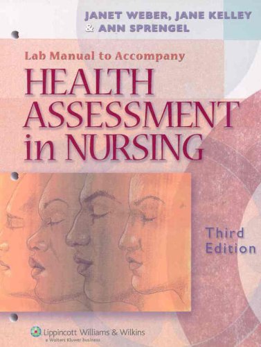 Beispielbild fr Health Assessment in Nursing Lab Manual zum Verkauf von BookHolders