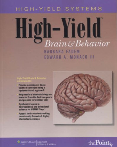 Imagen de archivo de High-Yield Brain and Behavior (High-yield Systems) a la venta por SecondSale