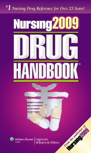 Stock image for Nursing 2009 Drug Handbook (Nursing Drug Handbook) for sale by More Than Words