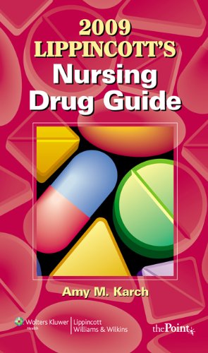 Imagen de archivo de Lippincott's Nursing Drug Guide 2009 a la venta por BooksRun