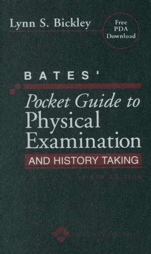 Beispielbild fr Bates' Pocket Guide to Physical Examination and History Taking (Professional Guide Series) zum Verkauf von SecondSale