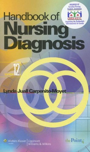 Stock image for Handbook of Nursing Diagnosis: Canadian Version for sale by HPB-Ruby