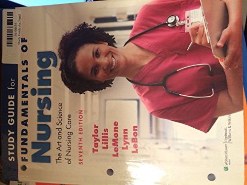 Imagen de archivo de Study Guide for Fundamentals of Nursing: The Art and Science of Nursing Care a la venta por BookHolders