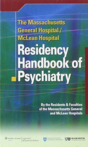 Beispielbild fr The Massachusetts General Hospital/McLean Hospital Residency Handbook of Psychiatry zum Verkauf von BooksRun