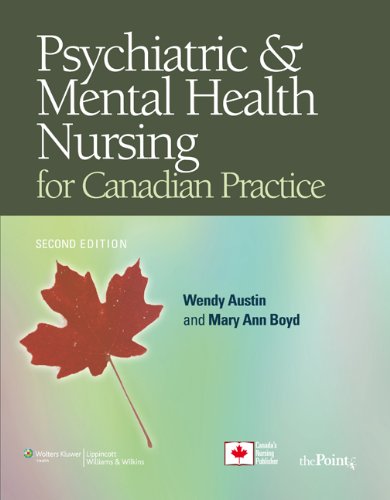 Beispielbild fr Psych Mental Hlth Nursg Canadian zum Verkauf von Better World Books