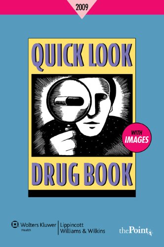 Beispielbild fr Quick Look Drug Book 2009 zum Verkauf von HPB-Emerald