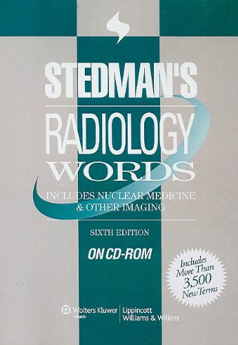 Stedman's Radiology Words: Includes Nuclear Medicine & Other Imaging (9780781797320) by Stedman's