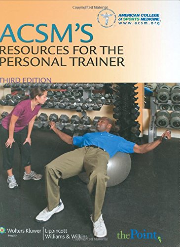 Stock image for ACSM's Resources for the Personal Trainer for sale by Better World Books