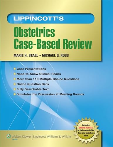 Beispielbild fr Lippincott's Obstetrics Case-Based Review zum Verkauf von Front Cover Books