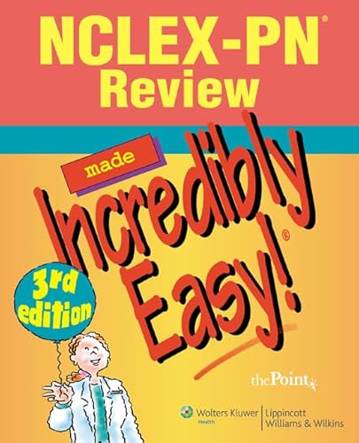 Stock image for NCLEX-PN Review Made Incredibly Easy! for sale by Half Price Books Inc.