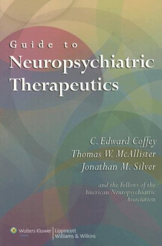 Stock image for Guide To Neuropsyciatric Terapeutics (Pb) for sale by Open Books