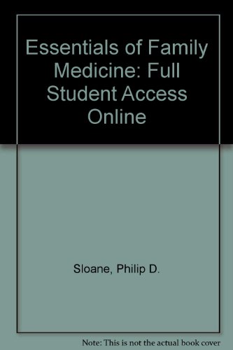 Essentials of Family Medicine: Full Student Access Online (9780781799539) by Unknown Author