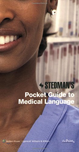 Imagen de archivo de Stedman's Pocket Guide to Medical Language a la venta por Better World Books