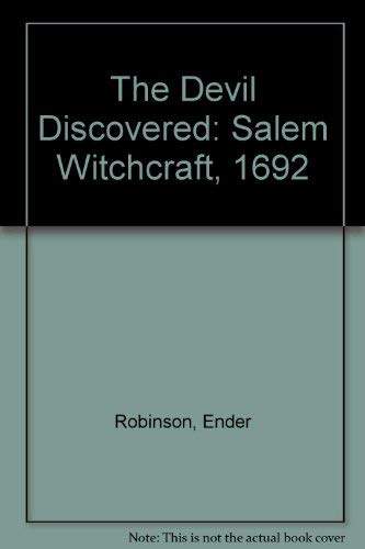 9780781801041: The Devil Discovered : Salem Witchcraft 1692