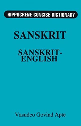 Beispielbild fr Concise Sanskrit-English Dictionary zum Verkauf von Better World Books