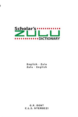 Imagen de archivo de Zulu-English/English-Zulu Dictionary (English and Zulu Edition) a la venta por HPB-Emerald