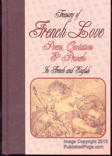 9780781803076: Treasury of French Love Poems, Quotations and Proverbs (Treasury of Love)