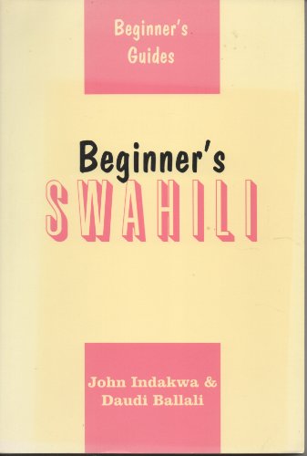 9780781803359: Beginner's Swahili (Beginner's Guide)