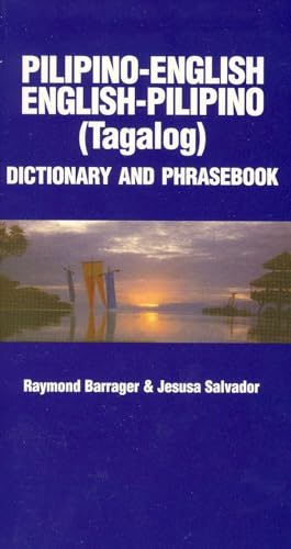 Stock image for Pilipino-English - English-Pilipino Dictionary and Phrasebook for sale by Better World Books