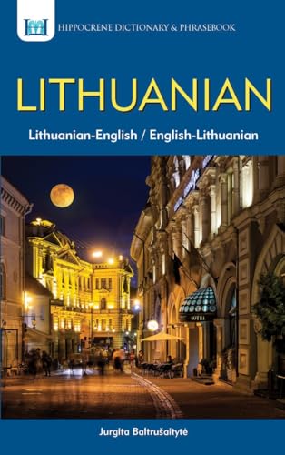 Beispielbild fr Lithuanian-English/English-Lithuanian Dictionary & Phrasebook zum Verkauf von BooksRun