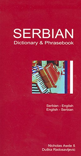 Beispielbild fr Serbian-English/English-Serbian Dictionary & Phrasebook: Romanized (Hippocrene Dictionary & Phrasebooks) zum Verkauf von SecondSale
