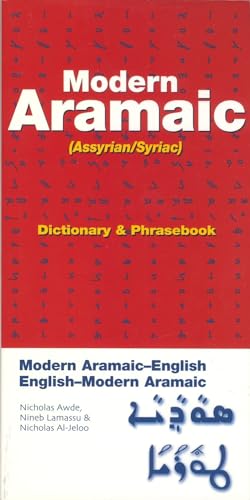 Stock image for MODERN ARAMAIC-ENGLISH DICTIONARY AND P: Assyrian/Syriac for sale by WorldofBooks