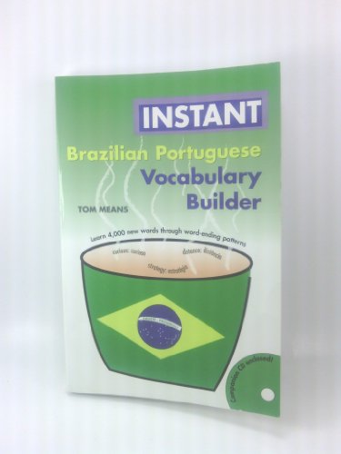 Stock image for Instant Brazilian Portuguese Vocabulary Builder (Portuguese Edition) for sale by Wonder Book