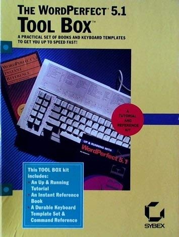 The Wordperfect 5.1 Toolbox: Keyboard Template (9780782110074) by Sybex; Igor Singer