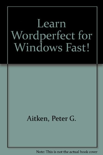 Learn Word for Windows Fast! (9780782110999) by Hergert, Douglas